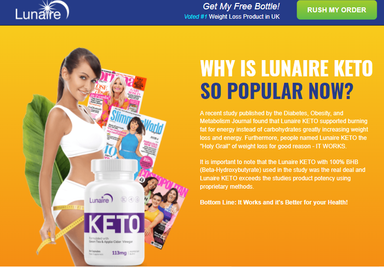 Lunaire Keto UK (United Kingdom): 100% Natural, Burn Fat Pills, Help In Weight Loss, Read Users Reviews!